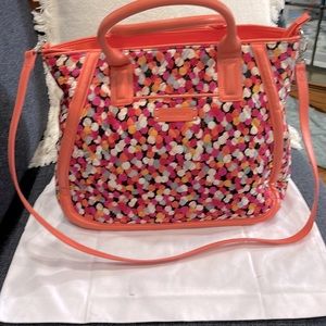 Vera Bradley Trapeze Tote/Pixie Confetti Large
